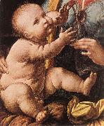 LEONARDO da Vinci The Madonna of the Carnation  g USA oil painting artist